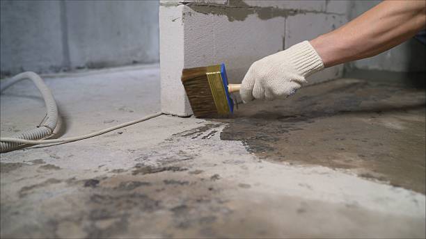 SJ Waterproofing Pros Waterproofing coverage map for New Lisbon, WI and surrounding area